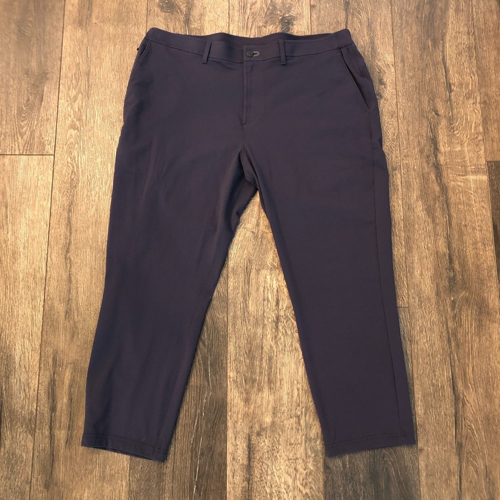 Public Rec Gamechanger Pants Stretch Performance 40x28 Mens Blue Commuter Chino